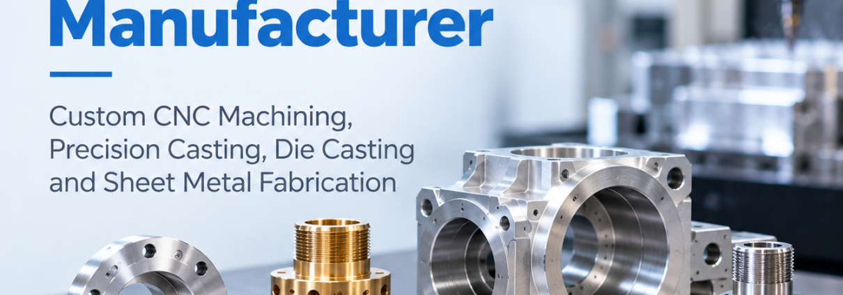 Industrial machinery parts manufacturer in Shenzhen providing CNC machining, precision casting and die casting
