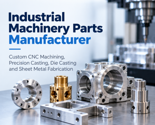 Industrial machinery parts manufacturer in Shenzhen providing CNC machining, precision casting and die casting